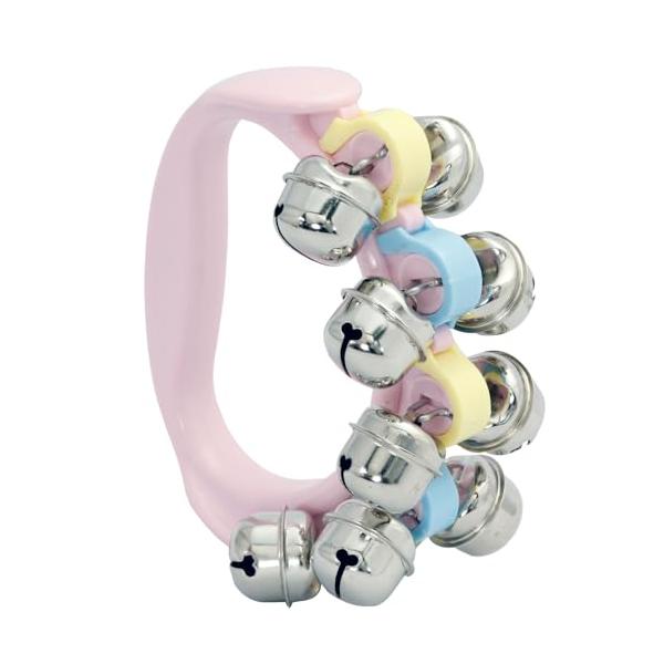 他サイト： キクタニ リングベル ハンドベル 鈴10個 HB-10 ピンクの商品画像