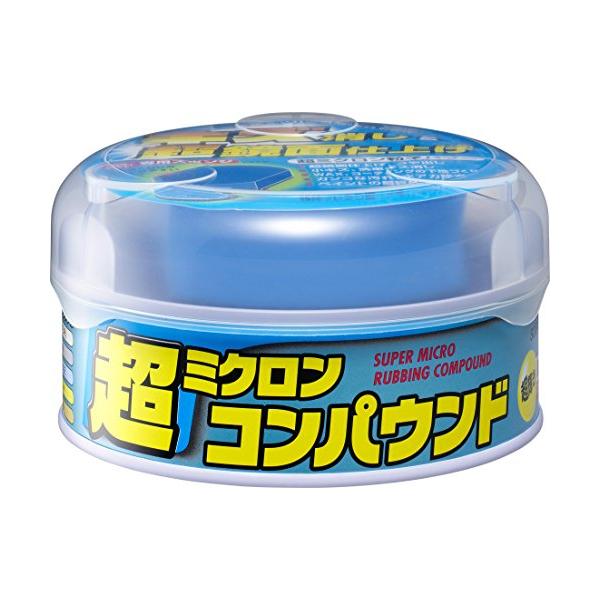 他サイト： ソフト99SOFT99 99工房 ボディクリーナー 超ミクロンコンパウンド ライト&amp;メタリック 180g 塗装面の水アカ・油汚れの除去、光沢復元の商品画像