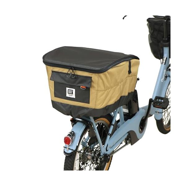 他サイト： ２段式厚手後カゴカバー　Ｐｅｎｔａ　Ｄ−２Ｒ−６００　キャメルの商品画像