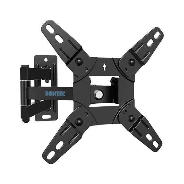 BONTEC テレビ壁掛け金具 13-42型対応 伸縮アーム式 チルト&スイベル