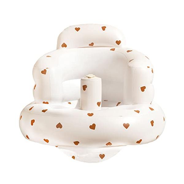 愛の心/-/cqyz-001・Color:愛の心・使いやすさ空気で膨らますタイプのバスチェアです。膨らませたり縮めたりするのが簡単で、いつでもどこでも赤ちゃんの一時的な場所になります。・安定感抜群人間工学に基づき、背もたれが合理的な高さとカ...