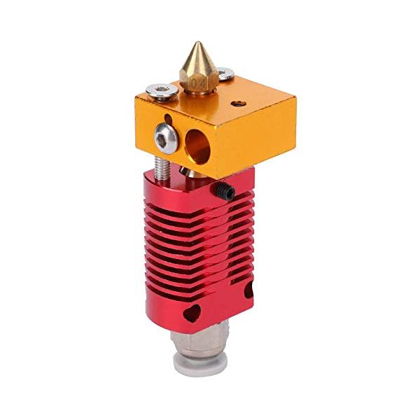 パッケージ個数:1・特徴オールメタル製で、信頼性と耐久性に優れ、フルストレートスロートを使用し、ブロックしにくく、お手入れも簡単です。・良好性能ヒーターブロックとヒートシンクは2本のステンレスネジで固定されており、安定して緩みがなく、ノズル...