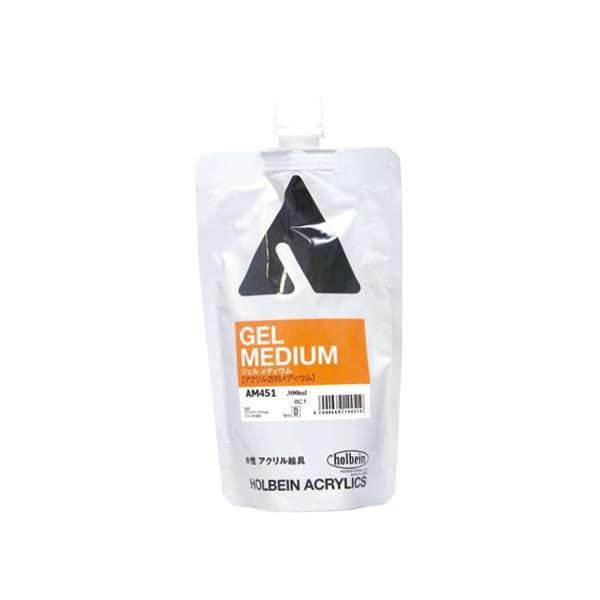 他サイト： ホルベイン アクリリックメディウム AM451 300ml ジェルメディウム〈アクリル透明メディウム〉 14451の商品画像