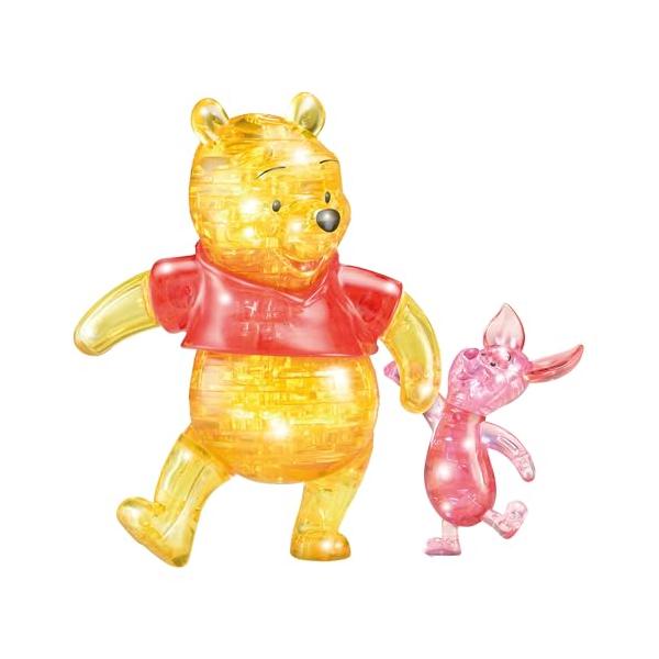 CDisney Based on the Winnie the Poohworks by A.A.Milne and E.H.Shepard.・組んで、飾って、楽しめるクリスタルギャラリーは、透明のパズルピースを組み立てて、キャラクターのク...