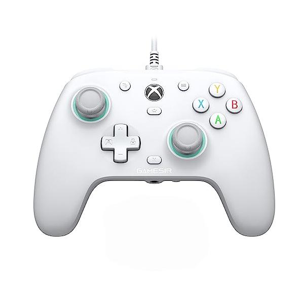 ・White  GameSir G7 SE・多様な互換性: Xbox Series X/S、Xbox One、Win10以上のPC（Steamゲームプラットフォームを含む）に対応しています。・高精度かつ高耐久性: ホール効果センサーを採用し...