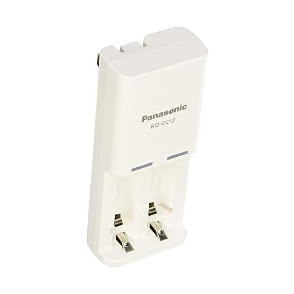 他サイト： Panasonic 充電式EVOLTA 充電器セット 単4形電池 2本付 お手軽モデル K-KJ52LLB02の商品画像