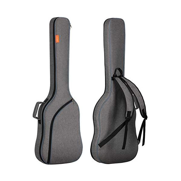 他サイト： CAHAYA エレキギターケース ソフトケース 高級版 軽量 ギター ソフト バッグ 8mm厚パッド入り 肩掛け 手提げ 大容量ポケット付き 持の商品画像