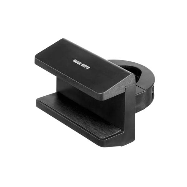 ブラック/-/TAP-CLAMP2BK・Color:ブラック・パッケージ個数:1・電源タップを挟み込んで、デスクの脚やラックの支柱などに取り付けできるホルダーです。・タップホルダー部は伸縮式で約40mm〜70mmまでのタップが取り付け可能で...