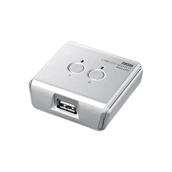 他サイト： サンワサプライSanwa Supply USB2.0手動切替器2回路 SW-US22Nの商品画像