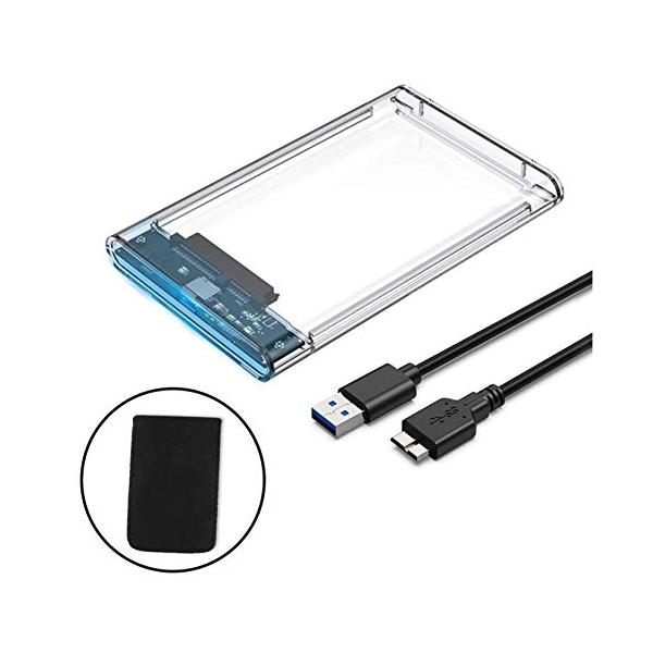 ハイスピードSATA3.0 To USB3.0通信プロトコルを採用し、USB3.0接続で約5Gbps（理論値）の伝送スピードになれます。通常のUSB2.0と比べて10倍の伝送スピードをアップしました。UASPにも対応、コンピューターのストレ...