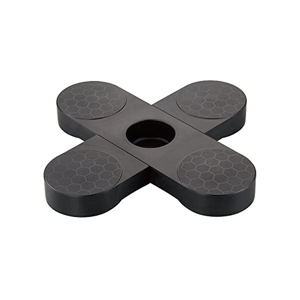 a.単品3 ブラック/幅70×奥行70×高さ7cm/TP-BK1T・Style:a.単品・パッケージ個数:1・製品サイズ / 幅70×奥行70×高さ7cm・耐荷重 / 120kg・材質 / 本体:ポリプロピレン・ポリエチレン・原産国 / 日...