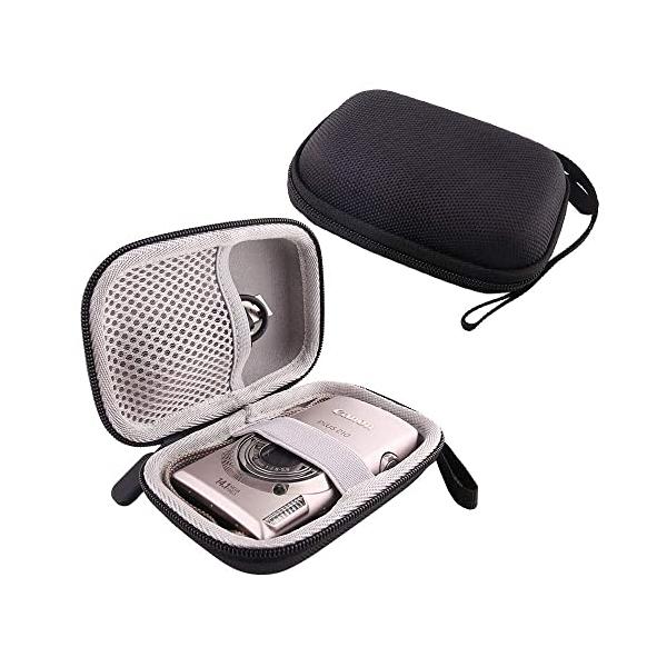 他サイト： Canon IXY650 IXY200 IXY180 IXY210 デジタルカメラ 専用収納ケース-WERJIA黒の商品画像