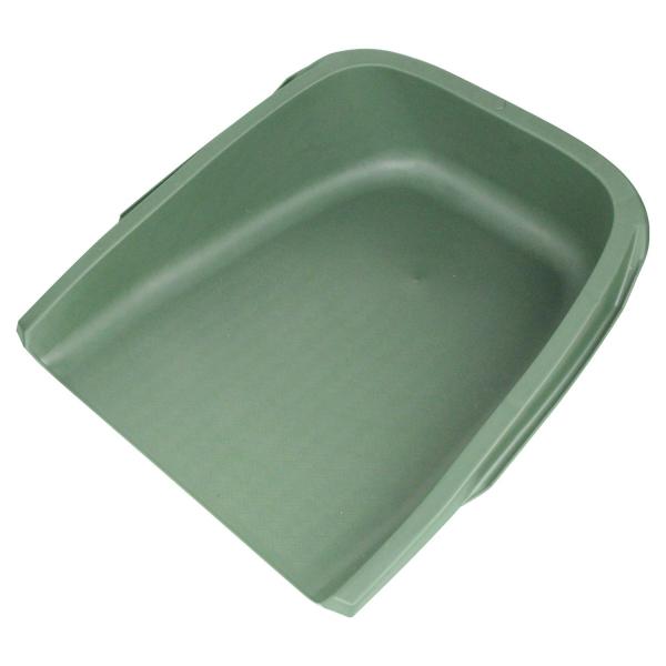 ちりとりグリーン/大500mm/-・Size:大500mm・パッケージ個数:1・用途:収穫・選別・草集め作業・口幅:約500mm・サイズ:500×530×190mm・仕様:日本製・材質:リサイクルPP