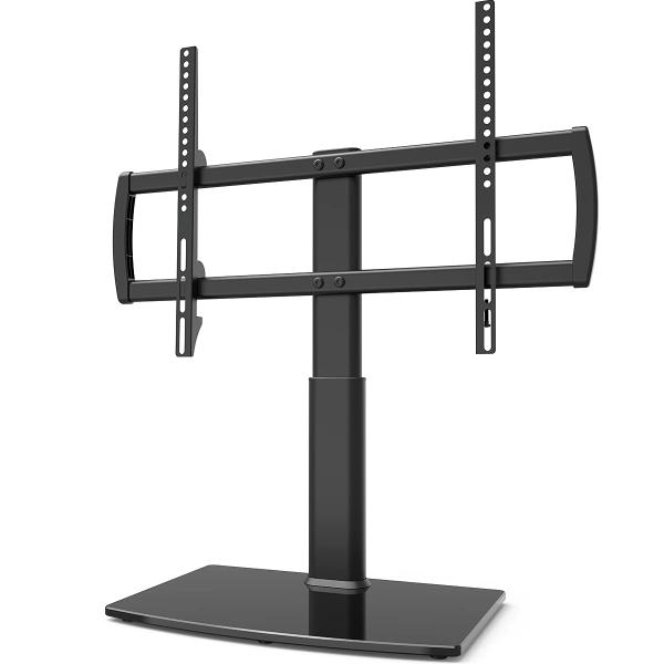 ・ブラック 32-65 TV HT03B-002P・・Size:32-65 TV・この卓上スイベルテレビスタンドは、堅い鋼の楕円形の管、スチールのブラケットのパネルと厚い強化ガラスベースで構成されています。 スタンドとベースの両方があなたの...