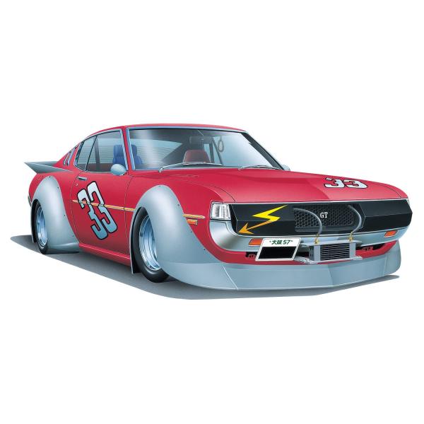 青島文化教材社AOSHIMA 1/24 ワークスの鷹シリーズ No.2 セリカ
