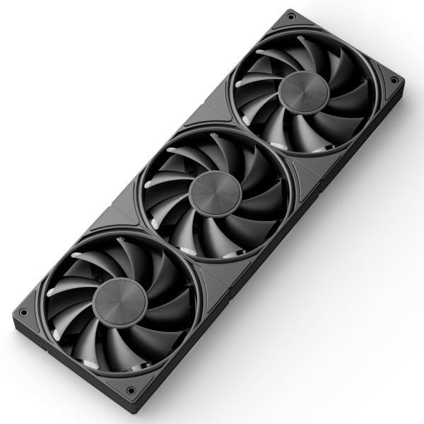 黒い・ 360*120*25mm U3K3-direct jp・・Style:黒いSize:360*120*25mm・ALL-IN-ONE 冷却ファン配線はスッキリ：連結式ケーブル設計のPCケースファンは、各冷却ファンの端部からデイジーチェ...