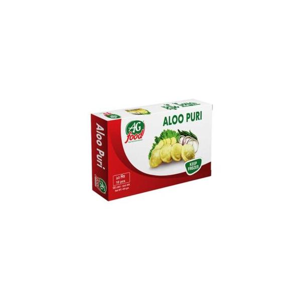 ［冷凍食品］AgFoods Aloo Puri 10個入り　プーリー　アタ　自宅でエスニック料理　