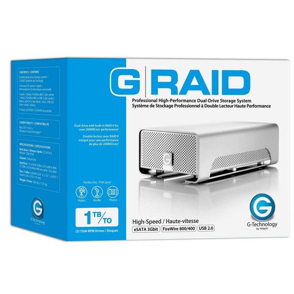 期間限定セール！＞［新品］G-Technology G-RAID 1TB eSATA USB2.0外付HDD [GR4 1000 EMEA]  /【Buyee】 Servicio de proxy japonés 
