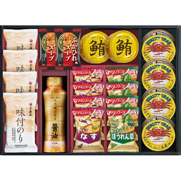 お中元 2026 アマノフーズ&大森屋味付のりギフト NYO-JBR / 内祝い