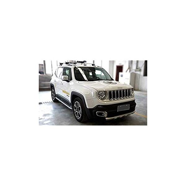 激安なの送料無料 Chebay Side Step Fits For Jeep Renegade 15 18 Running Board Nerf B 海外最新 の
