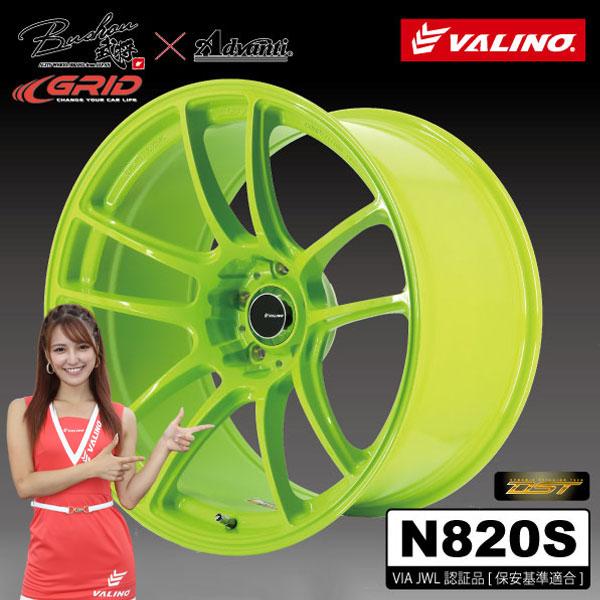 ヴァリノ 武将 N820S 18インチ 2本　シバタイヤ　ハイグリ　セット Bushou[武将] × Advanti N820 | VALINO TIRES 公式ストア