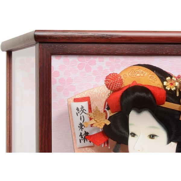 羽子板飾り 曽根人形 初正月のお祝い 715 21 正栄作 レギュラーサイズ 花梨 かりん 記念 行事用品 No 715 21 雛人形 15号