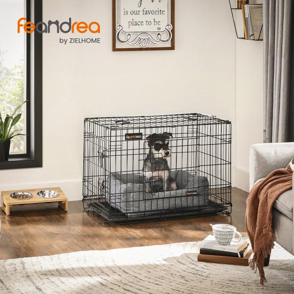 ペットケージ 136x79x84cm 犬 猫 トレー付き 折り畳み式 Amazon.co.jp: FEANDREA ペットケージ 136x79x84cm 室内外兼用