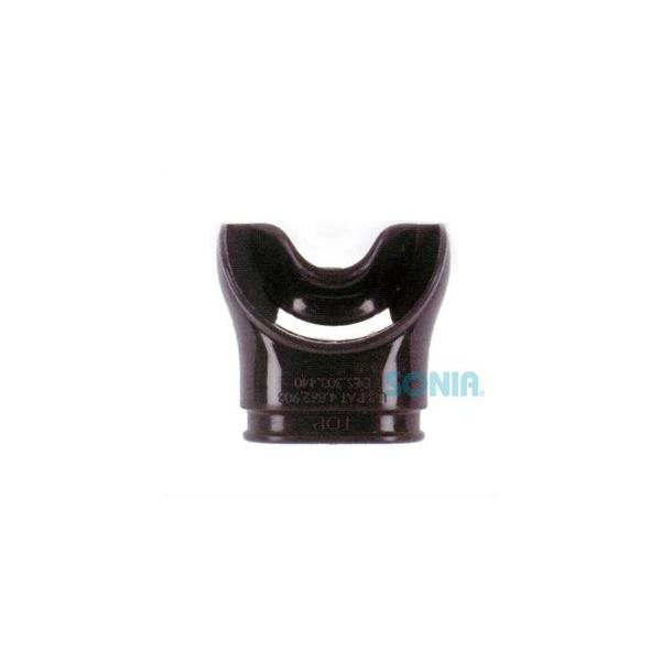 AQUALUNGiANAOj 127826 C/B}EXs[XX[iBKVRj Comfo-Bite Mouthpiece Small(Black Silicone)