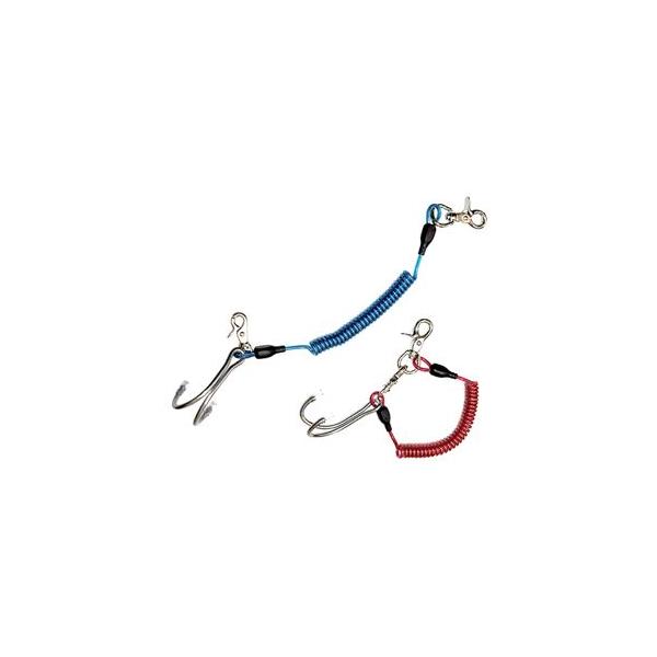 ビービーシー水中でのバランス保持にはこれ。2本の爪が立体的に岩を掴み、カラーコイルの中の金属ワイヤーが激しい潮流から貴方の体を固定します。使用しないときにはコンパクトに保存します。サイズ ： 全長130cm