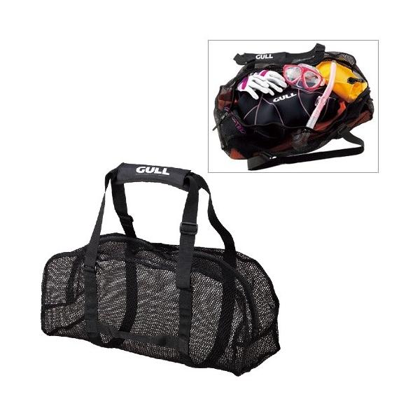 4�����ח\�� GULL�i�K���j GB-7134D �X�m�[�P�����O���b�V���o�b�O SNORKELING MESH BAG �_�C�r���O �o�b�N