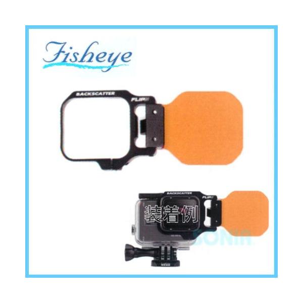 fisheye�i�t�B�b�V���A�C�j 21052 GoPro HERO6�t���b�v�I�����W�t�B���^�[