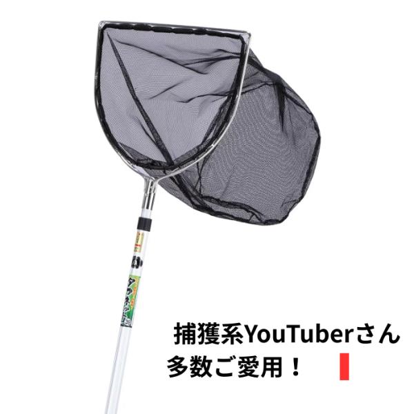A1（エーワン） STF39N タフネット・メタル39 (2本セット）伸縮式 ヘッド着脱式 魚とり網 釣り 川 海