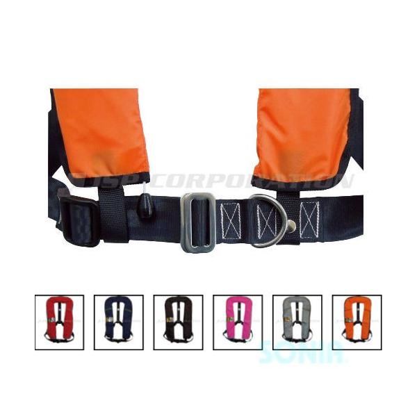 日本船具製 GRP_OM15-68 自動膨脹式救命胴衣の安全ガイド