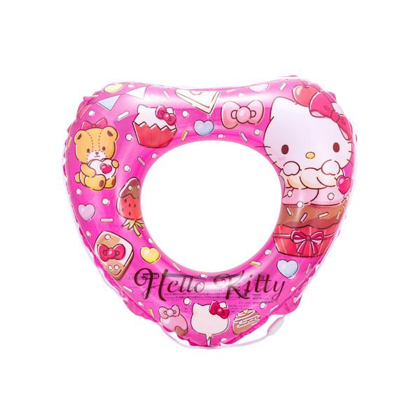 MARUKA（マルカ） 【199419】 ハローキティ 70cm ハート型うきわ SANRIO float こども キッズ キティちゃん