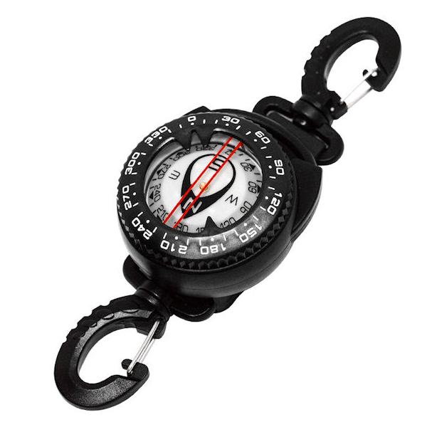丈夫なリバウンドリトラクター付き高精度コンパス。コードの長さ：約60cmコード材質：ステンレススチール 重量125g