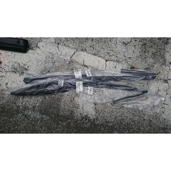 ☆ トヨタ 純正 新品 AE86 フロント ドア ガラス ラン 2個セット