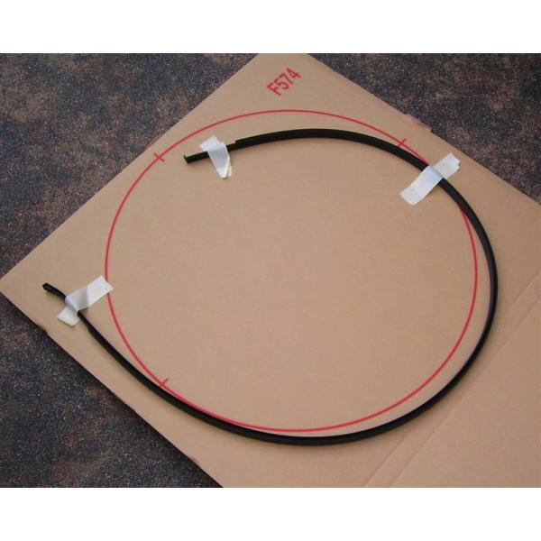 ダイハツ 純正 新品  L235 L245 エッセ ルーフドリップサイドフィニッシュ モールディング LR 左右セット 天井 ゴム ルーフモール
