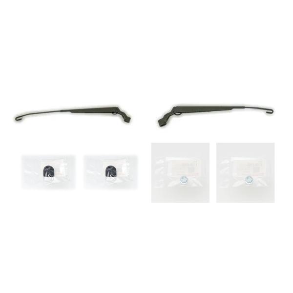 新品　L880K　コペン　純正フロントワイパーアーム 左右　ナット・キャップ付き ☆ ダイハツ 純正 新品 コペン L880K フロントワイパーアーム