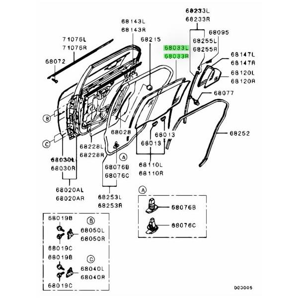 ☆ 三菱 純正 新品 CT9A ランサー エボリューション 9 IX ランエボIX