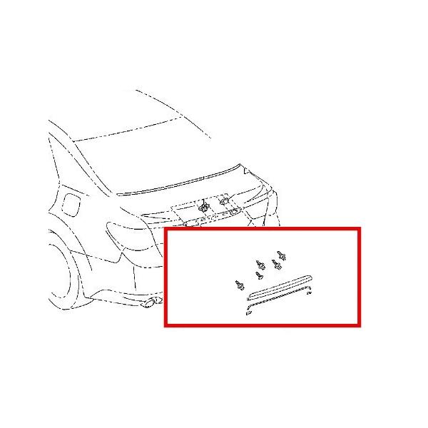 ☆ トヨタ 純正 新品 GRX 130 マークX GRMN 仕様 ラゲージ