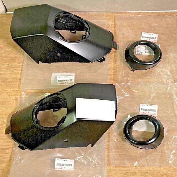 ☆ トヨタ 純正 新品 FJクルーザー ブラック フォグランプ カバー