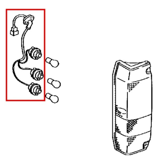 希少【純正/トヨタ/KOITO】78プラドテールランプレンズKZJ78他70系 希少【純正/トヨタ/KOITO】78プラドテールランプレンズKZJ78他70系
