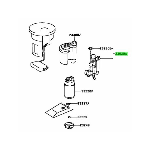 ☆ トヨタ 純正 新品 JZS16# アリスト フューエルプレッシャー