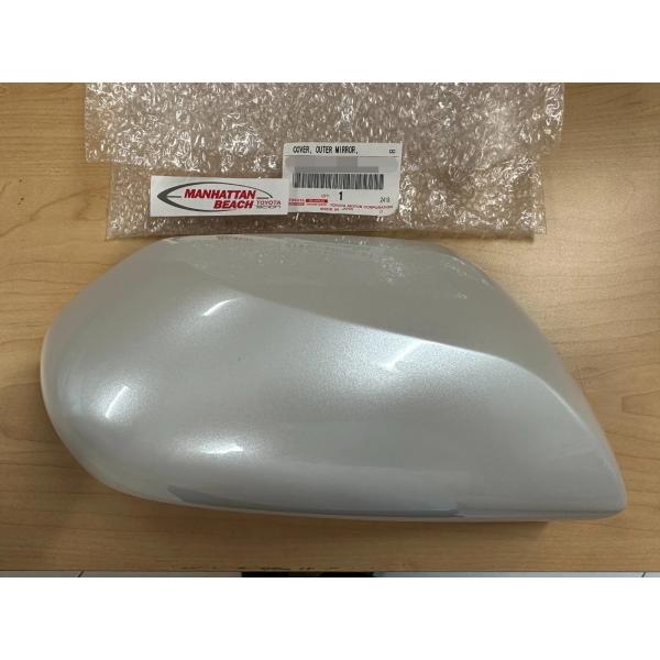 ☆トヨタ純正新品☆70系 カムリ ドアミラーカバー 左 プラチナホワイト