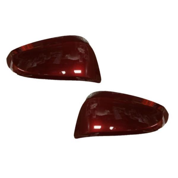 ☆ トヨタ 純正 新品 ハリアー 80 赤色 ドアミラーカバー 左右セット