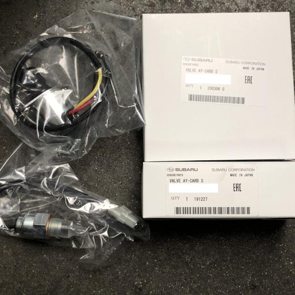 スバル 純正 新品 KS3 KS4 KV3 KV4 サンバー キャブレターソレノイド