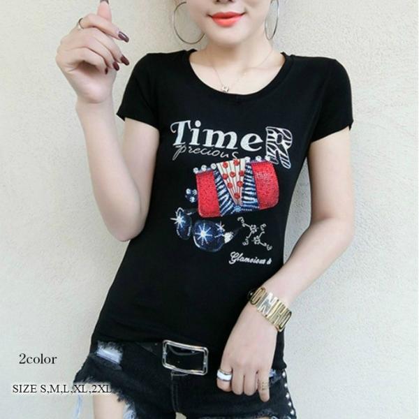 ｔシャツ レディース タイト 半袖 カジュアル コットン 綿 柄 プリント 大きめ 小さめ ホワイト ブラック S M L Xl 2xl Buyee Buyee 提供一站式最全面最专业现地yahoo Japan拍卖代bid代拍代购服务 Bot Online