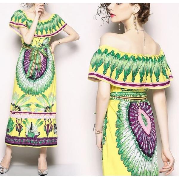 ワンピース オフショル オフショルワンピ オフショルワンピース ロング マキシ 柄 春 夏 春夏 大人 上品 きれいめ S M L Xl Xxl Buyee Buyee 提供一站式最全面最專業現地yahoo Japan拍賣代bid代拍代購服務 Bot Online