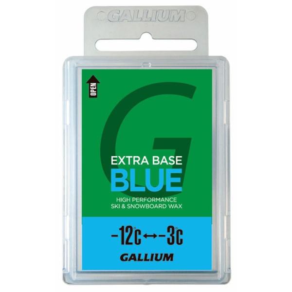 GALLIUM(ガリウム) EXTRA BASE BLUE SW2074 ホットワクシング用ワックス -12~-3℃ 100g スキー スノーボード