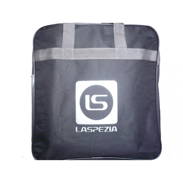 ★いろんな用途でご使用ください!★・商品名　　　ブーツバッグ・ブランド名　LASPEZIA(ラスぺチア) スワロースキー・サイズ　　　横：約38cm　高さ：約40cm　奥行：約19cm・カラー　　　ブラック・素材　　　　ポリエステル：100%